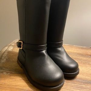 Toddler Girls Sz 6 Black Riding Boots
